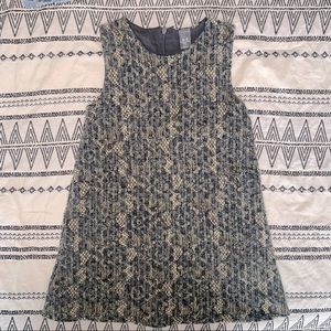 Zara Kids Black & Ivory Lace Sleeveless Dress; Size: Toddler 4-5